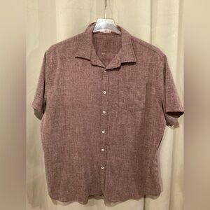 Coofandy, Men’s short sleeve, button down, collared shirt size XXL